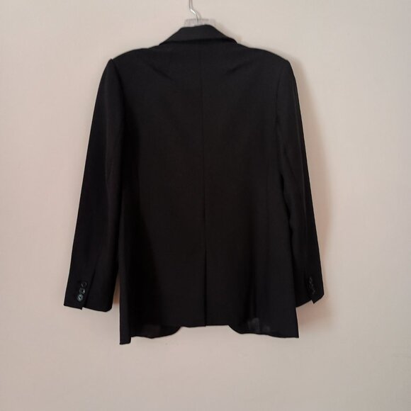 Banana Republic Classic Black Suit Coat with Pockets Women’s NWT Size 4P - Picture 3 of 16